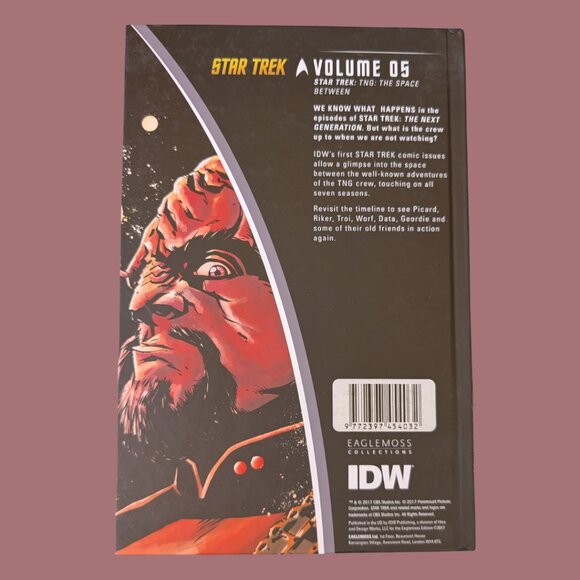 2 for $20 Star Trek Graphic Novel Collection — TNG: The Space Between (Vol 05) - Picture 3 of 3